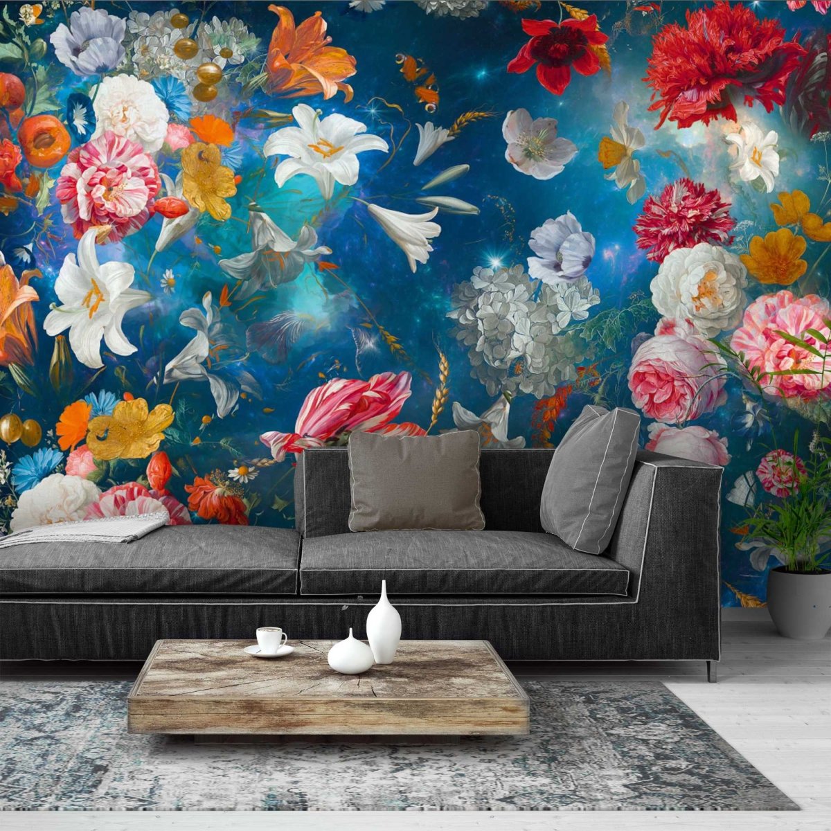 Fotobehang Bloemenwereld 260x384 - Reinders