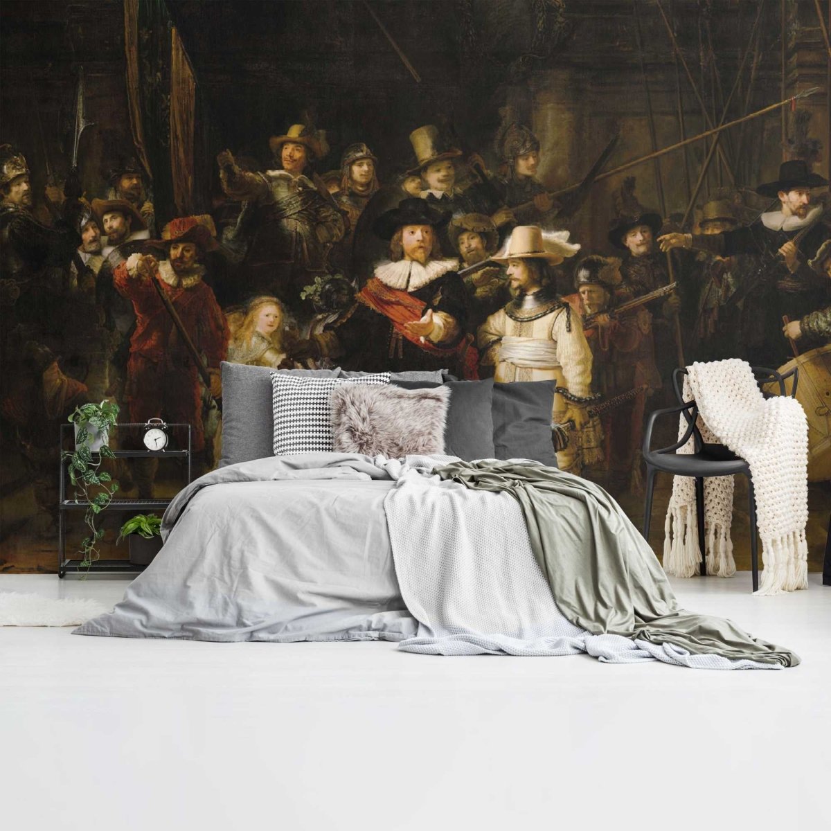 Fotobehang Rembrandt Nachtwacht 260x384 - Reinders
