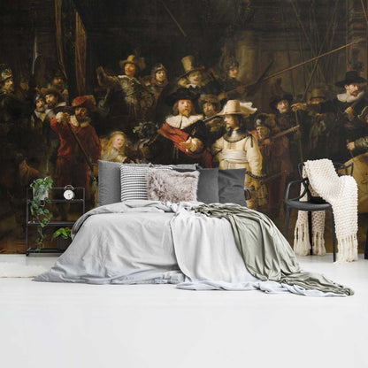 Fotobehang Rembrandt Nachtwacht 260x384 - Reinders