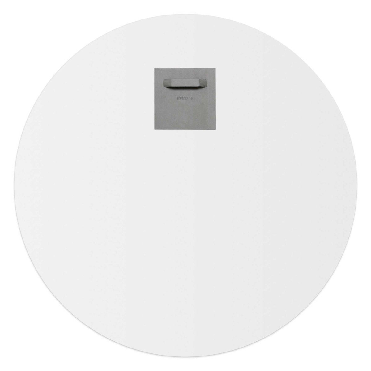 Glasschilderij Edelsteen turquoise 50 Rond - Reinders