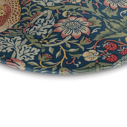 Glasschilderij William Morris - aardbeiendief 70 Rond - Reinders