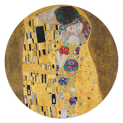 Plexiglasschilderij Klimt De Kus 50 Rond - Reinders