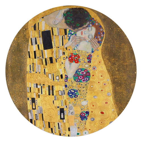Plexiglasbild Klimt Der Kuss 70 Rund