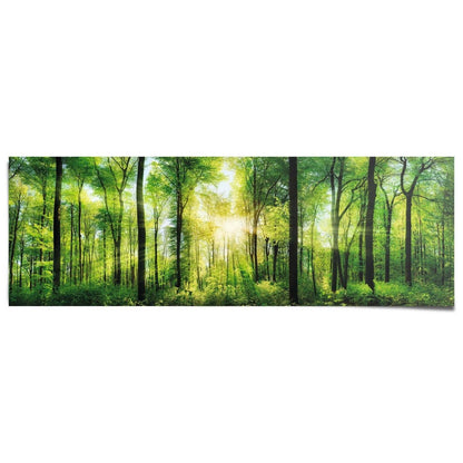 Poster Bos in zonneschijn 53x158 - Reinders