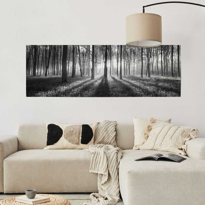 Poster Bos Zonnestralen 53x158 - Reinders