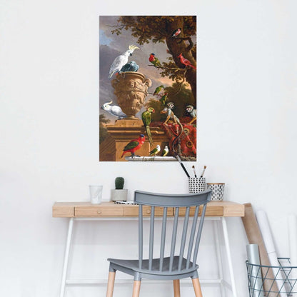 Poster d´Hondecoeter Melchior d´Hondecoeter 91,5x61 - Reinders