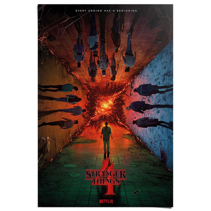 Poster Stranger Things - every ending has a beginning 91,5x61 - Reinders