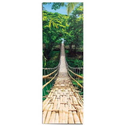 Poster Dschungel Brücke 158x53