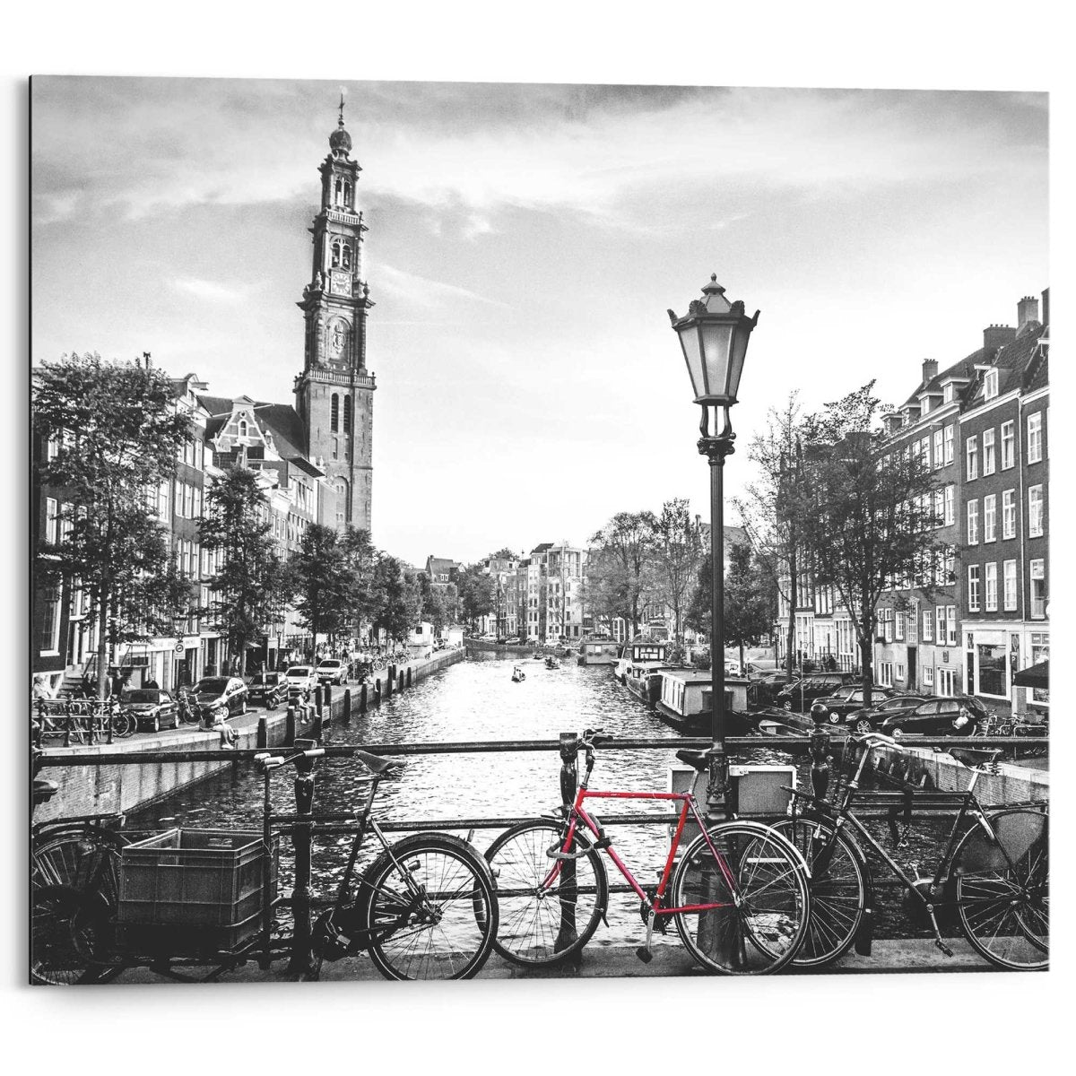 Schilderij Amsterdamse grachten 40x50 - Reinders
