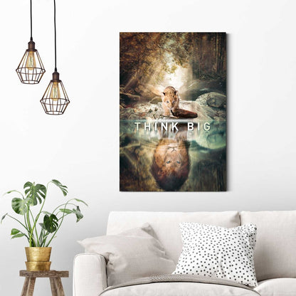 Schilderij Believe in yourself 90x60 - Reinders