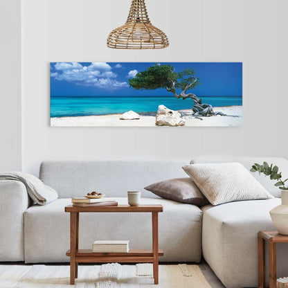 Schilderij Divi Divi boom 52x156 - Reinders