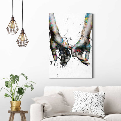 Schilderij Liefde 90x60 - Reinders