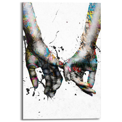 Schilderij Liefde 90x60 - Reinders