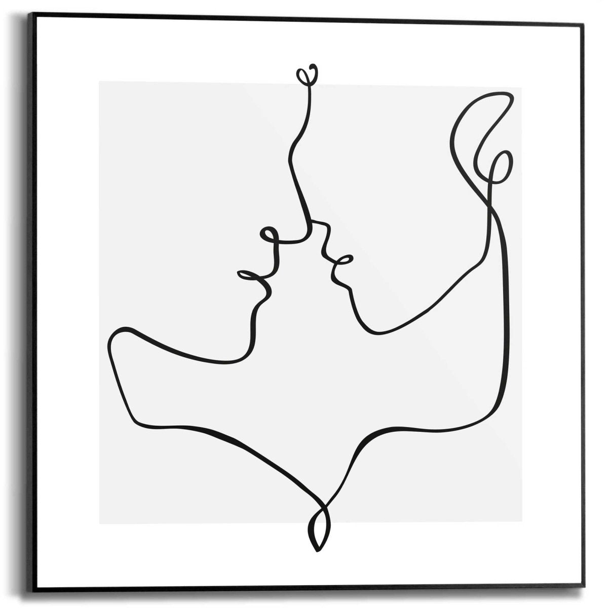 Schilderij Love Lines 50x50 - Reinders