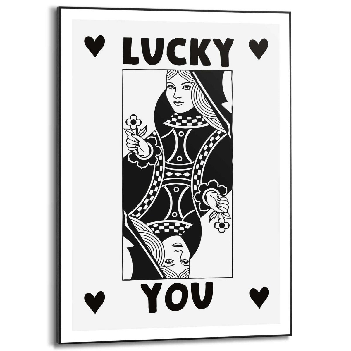 Schilderij Lucky You 70x50 - Reinders