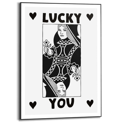 Schilderij Lucky You 70x50 - Reinders