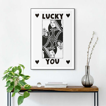 Schilderij Lucky You 70x50 - Reinders