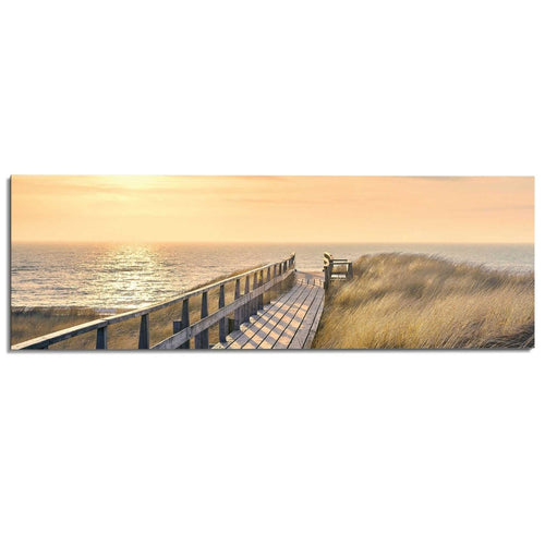 Wandbild Weg zum Strand 52x156