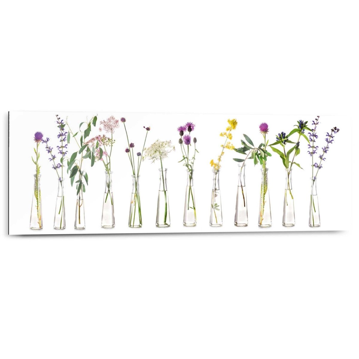 Schilderij Veldbloemen 30x90 - Reinders