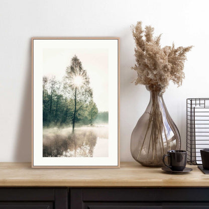 Schilderij Zon door de bomen 30x20 - Reinders