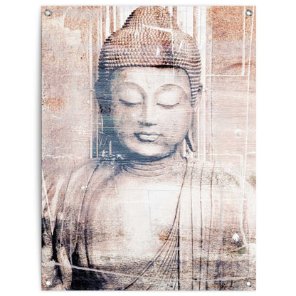 Tuinposter Boeddha 80x60 - Reinders