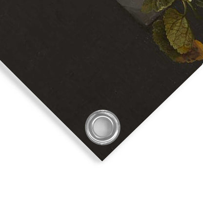 Tuinposter De Heem Vaas met bloemen 80x60 - Reinders