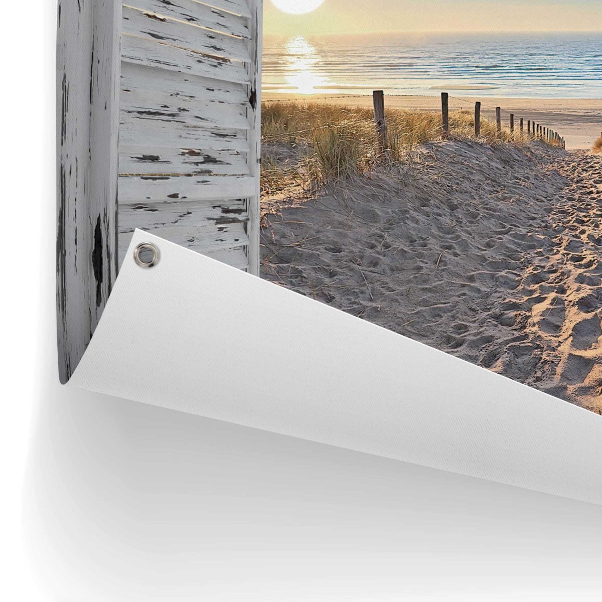 Tuinposter Duinpad door het raam 60x80 - Reinders