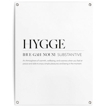 Tuinposter Hygge 80x60 - Reinders