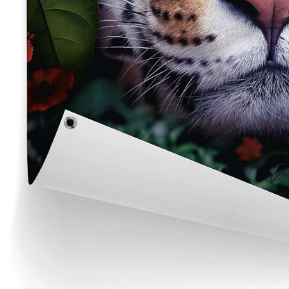Tuinposter Jungle luipaard 120x80 - Reinders