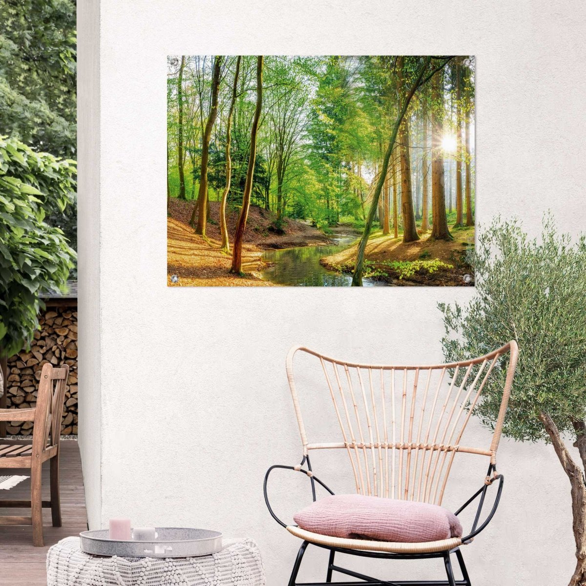 Tuinposter Lentebos 60x80 - Reinders