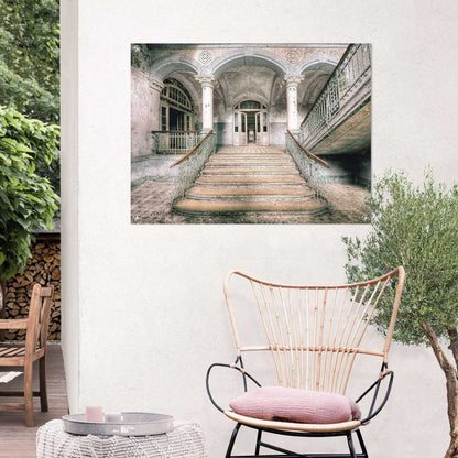 Tuinposter Verlaten entree 60x80 - Reinders