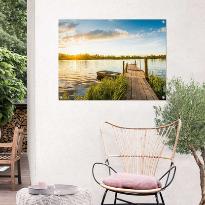Tuinposter Zonsopgang 60x80 - Reinders