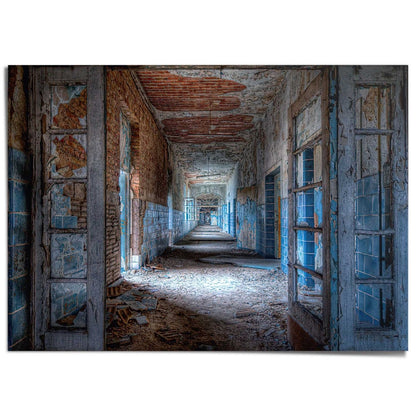 XXL Poster Verlaten gebouw 100x140 - Reinders